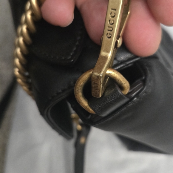Gucci Marmont Flap Bag with Gold Chain - Picture 6 of 11